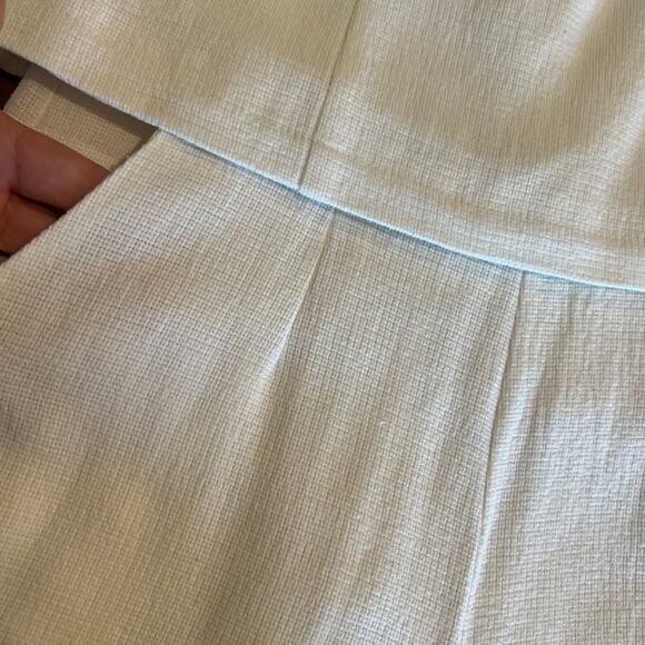 Greylin Women's Creamy White Sleeveless Linen Blend Shorts Romper Size XS - Picture 3 of 9